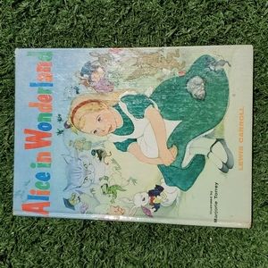 Vintage 1955 Alice in Wonderland Hardback Book Lewis Carroll & Marjorie Torrey